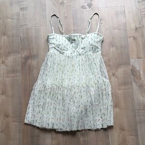 Popflex - Pirouette Babydoll Dress - Meadow - Size Small